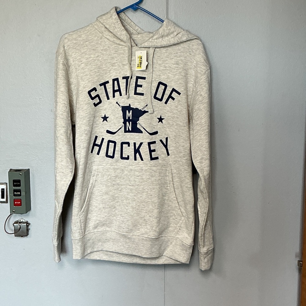 NHL Gray 'State of Hockey' Pullover Hoodie